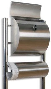 STILISTA Postaláda rozsdamentes acél V2A 144 cm