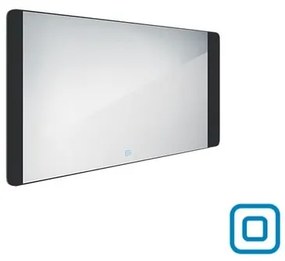 LED tükör érzékelővel Nimco 1200x650 mm fekete ZPC 42006V-90