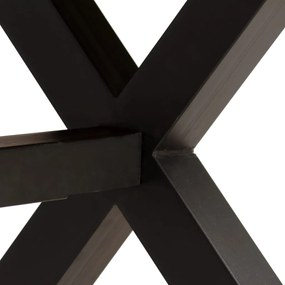 Tömör akácfa/mangófa étkezőasztal 180 x 90 x 76 cm