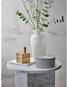 Márvány kerek tárolóasztal ø 46 cm Jasmia – Bloomingville