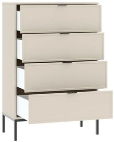 DECO Komód Fehér Színben 76 cm