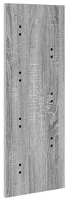 Fali Kabáthorog Szürke sonoma 30 x 1.5 x 80 cm Faanyag