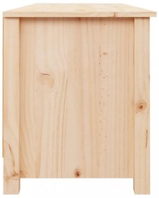 tömör fenyőfa cipőtároló pad 110 x 38 x 45,5 cm
