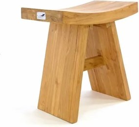 DIVERO Kerti szék sámli  tíkfából