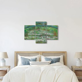 Kép - Claude Monet, The Japanese Footbridge, reprodukciók (90x60 cm)
