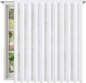 Fátyolfüggöny Fehér szalagos 500x250 Fátyol Fehér Minőségi Béka Alagút SF500