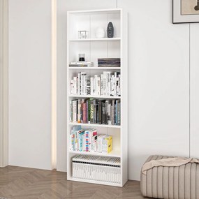 Adel könyvespolc, fehér, 60 cm – TR506MNR1543
