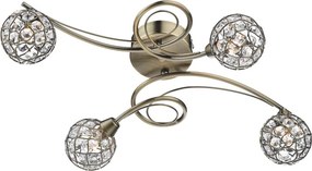 Dar Lighting CIRCA CIR0475 Plafonlámpa 4x40W/G9 IP20