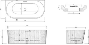 AREZZO design WARNO Falhoz tehető térkád