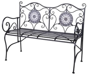 Fekete fém kerti pad Jalua – Garden Pleasure