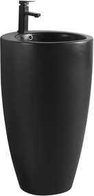 Mexen Alona, ​​szabadon álló mosdó 49x48x82,5 cm, fekete matt, 26094870