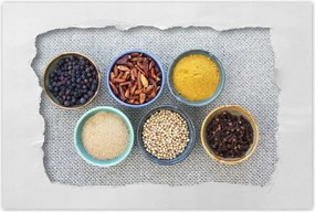 Poszterek 90x60 Természetes fƱszerek