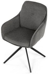 Étkezőszék-készlet visszahúzható mechanizmussalDCH-P3174 GREY2, 2 db