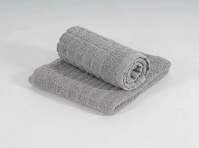 SOFT törölköző 50 x 100 cm világosszürke, 100% pamut