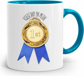 Kék Bögre Ajándék Könyvelőnek, fényképes nyomattal