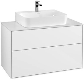 Villeroy &amp; Boch Finion szekrény 100x50.1x60.3 cm Függesztett, mosdó alatti fehér F10100GF