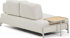 Bézs zsenília moduláris kanapé 220 cm Compo – Kave Home