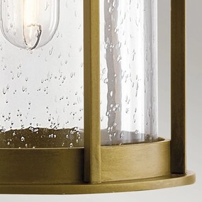 Kichler Camillo KL-CAMILLO-M-PNBR Fali lámpa 1x60W/E27 IP44