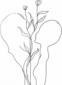 Poszter 40x55cm A szív és a természet kombinációja