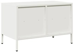 fehér hidegen hengerelt acél TV-szekrény 68 x 39 x 43,5 cm