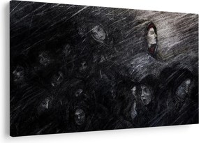 Kép - Szomorúság és lemondás (90x60 cm)