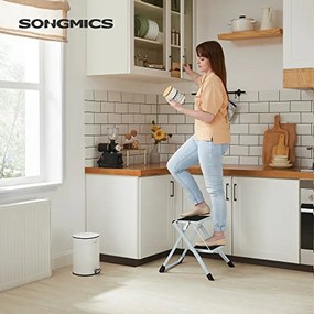 SONGMICS 2 lépcsős létra max. Terhelhetőség 150 kg-ig