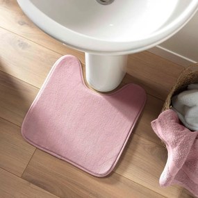 Rózsaszín fürdőszobai kilépő WC-hez 45x45 cm Vitamine – douceur d'intérieur