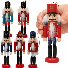 Diótörő Készlet 6 db-os. Karácsonyi Figura Karácsonyfadíszek