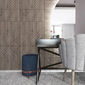 ÁTLÓS NATÚR 60x60 MDF FALPANEL 17MM