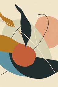 Poszter 30x45cm Organikus forma