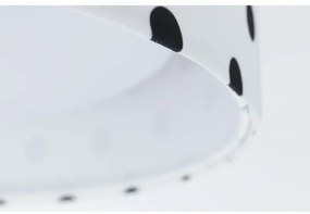 LED mennyezeti lámpa GALAXY KIDS LED/24W/230V pöttyös fehér/fekete