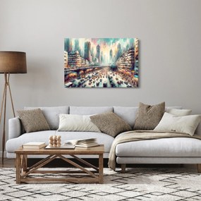 Kép - Városi élet (90x60 cm)