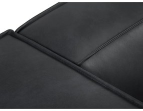 Sötétkék bőr sarokkanapé (jobb oldali) Madame – Windsor &amp; Co Sofas