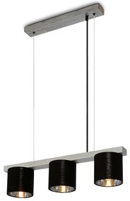 Briloner - Csillár zsinóron LURI 3xE14/25W/230V gumifa