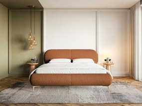 Franciaágy 180 cm Octave 180B (ágyráccsal) (réz + arany). Akció -15%. 1099971