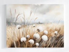 Poszter Természet Rét Fű Virágok Pamut 100x75