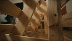 Roots szürke kinyitható kanapé 140 cm - Karup Design