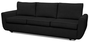 Paloma 3-as kanapé, fekete