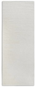 Krémszínű kézi szövésű gyapjúkeverék futószőnyeg 80x200 cm Pradesh Natural White – Elle Decoration