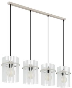 Globo 15698-4HB - Kábeles függeszték GORLEY 4xE27/60W/230V