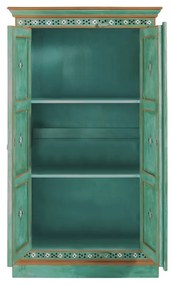 Zöld mangófa szekrény 87x152x38 cm Prem – Støraa