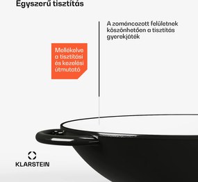 Klarstein Jersey Wok - fekete