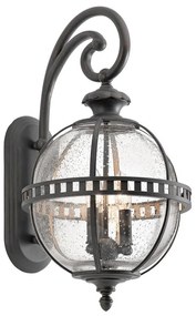 Kichler - Kültéri fali lámpa HALLERON 3xE14/60W/230V IP44