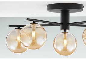 Jupiter 2047 - Felületre szerelhető csillár PRATO 5xG9/10W/230V fekete/bézs