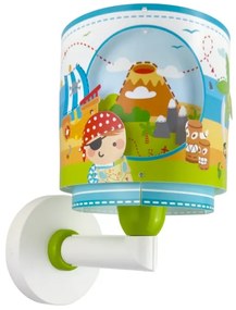 Dalber 60659 - Gyermek fali lámpa PIRATE ISLAND 1xE27/15W/230V