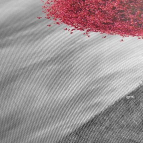 Kép - szív a fák koronájából (120x50 cm)