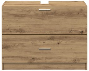 Mosdószekrény Mesteri Tölgy 78x37x59 cm Műanyag