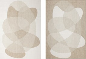 Kétoldalas Kültéri Szőnyeg Teraszra Erkélyre Outdoor Brussels 140x200 cm