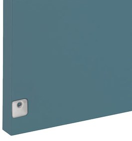 Boxie 1 ajtós fali szekrény 80x40x37 cm petrol kék