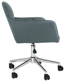 Irodai fotel HAGRIS (szürke + króm). 1091481